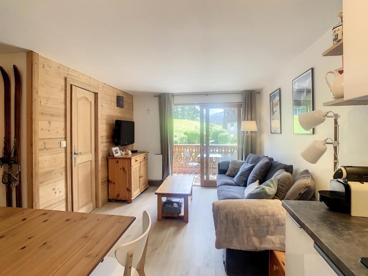 Appartement 2 Pieces + Cabine A Proximite Du Village Et Teleski, Cuisine Equipee - Fr-1-560-89 Combloux Buitenkant foto