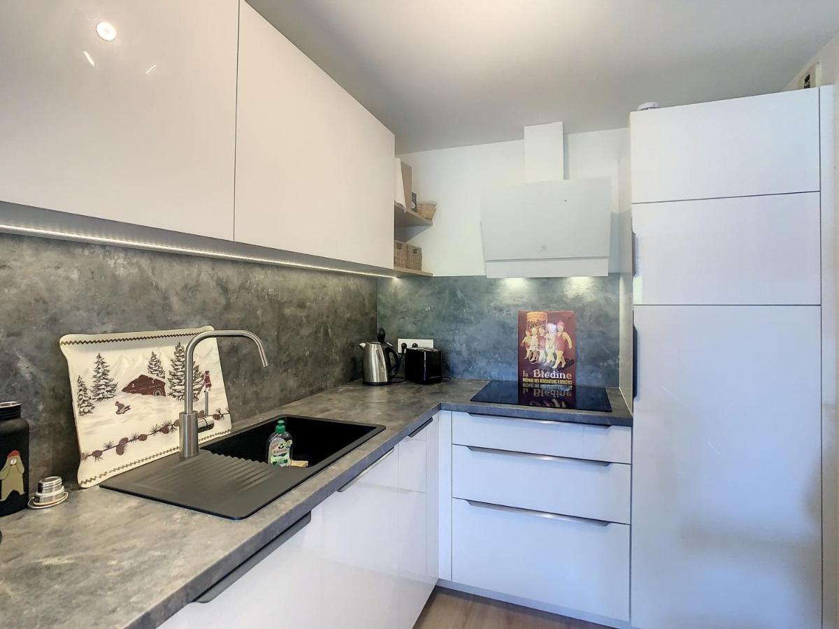 Appartement 2 Pieces + Cabine A Proximite Du Village Et Teleski, Cuisine Equipee - Fr-1-560-89 Combloux Buitenkant foto